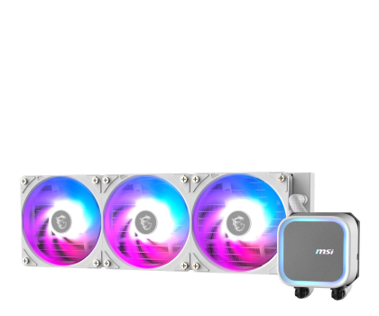 Wentylator do komputera MSI MAG Core Liquid A13 360 White ARGB 3x120mm